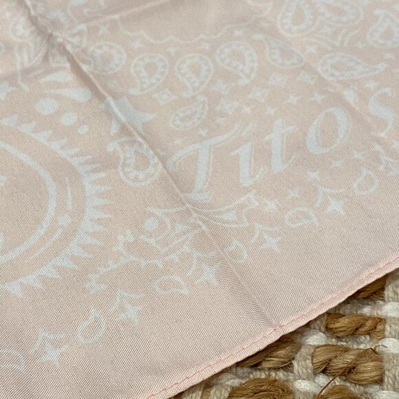 Brand New Tito’s Handmade Vodka Pink Bandana - Picture 8 of 8